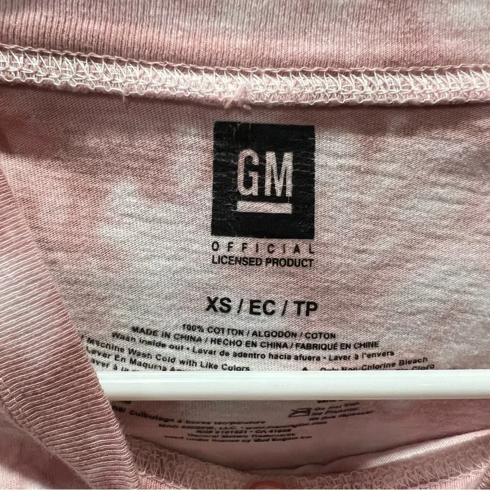 Chevrolet tie dye crop Long Sleeve - Picture 3 of 3